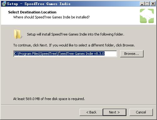 SpeedTree Games Indie