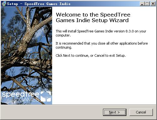 SpeedTree Games Indie