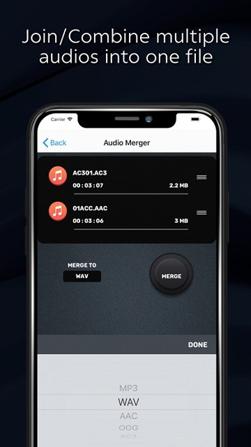 Audio Cutter app