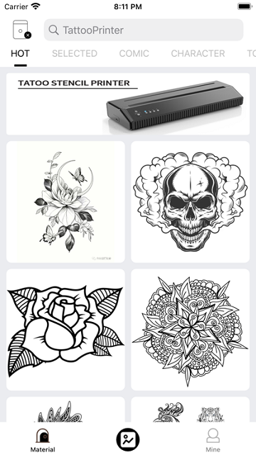 tattooprinter纹身转印机