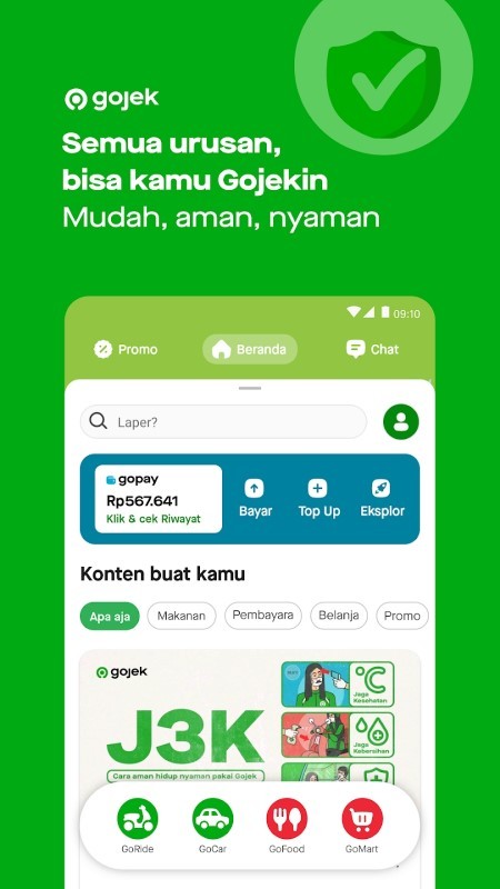 印尼gojek打车软件