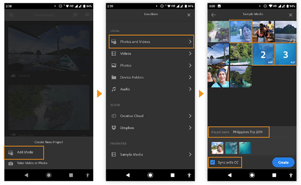 adobe premiere rush手机版