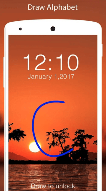gesture lock screen手势锁屏