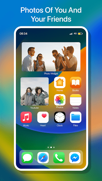 仿苹果ios16照片小组件photo widget apk