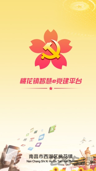 桃花镇e党建软件