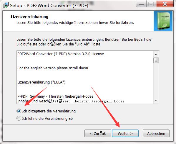 7-PDF PDF2Word Converter