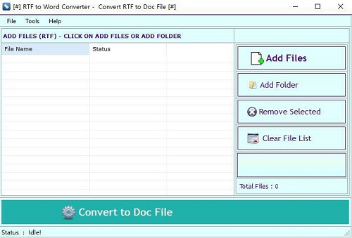 RTF to Word Converter