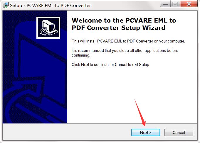 PCVARE EML to PDF Converter