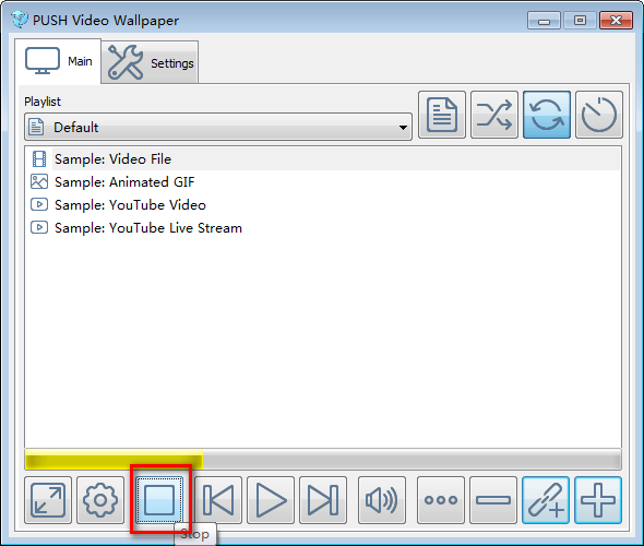 PUSH Video Wallpaper