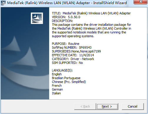 惠普envy无线网卡驱动