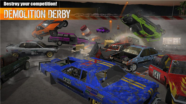 冲撞赛车3最新版(Demolition Derby 3)