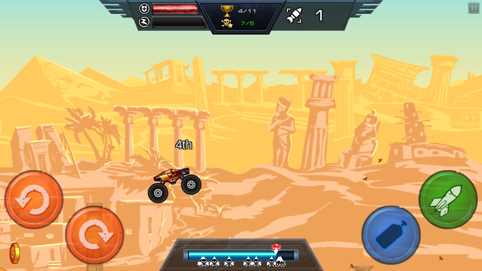 疯狂卡车挑战赛最新版(MadTruck)