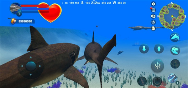 巨齿鲨模拟器最新版(Megalodon Simulator)