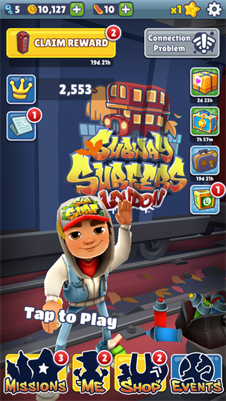 地铁跑酷国际服体验服官方正版