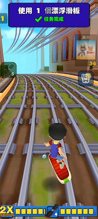 超级英雄跑酷游戏