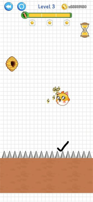 保护狗狗不被蜜蜂蛰游戏