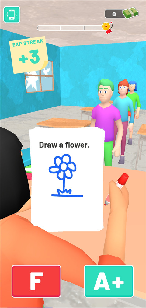 老师请打分游戏