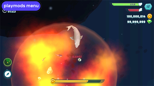 饥饿鲨进化破解版无限钻石金币