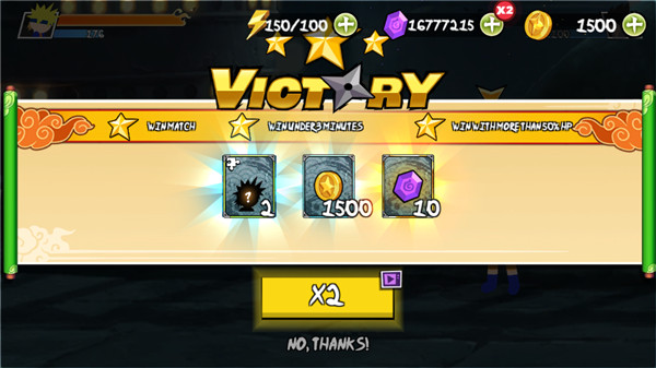 火柴人忍者大战内置功能菜单MOD最新版