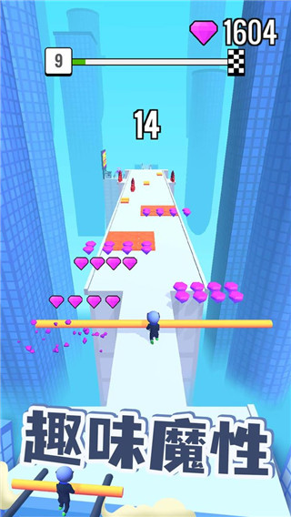 屋顶棍棍侠最新版(Roof Rails)