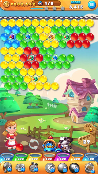 泡泡总动员游戏(Bubble Story)