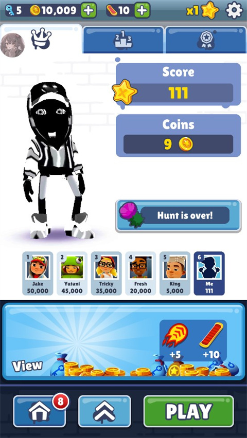 地铁跑酷万次郎版本