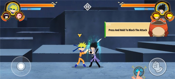 火柴人忍者3v3竞技场最新版(Stickman Ninja 3v3)