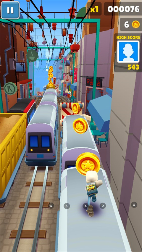 地铁跑酷上海版最新版