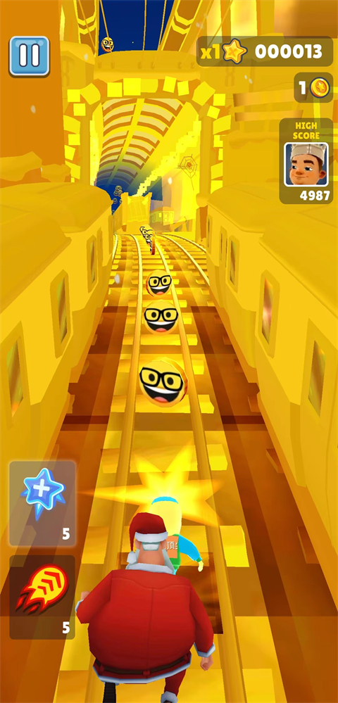 地铁跑酷阿神定制奇迹顶尖版