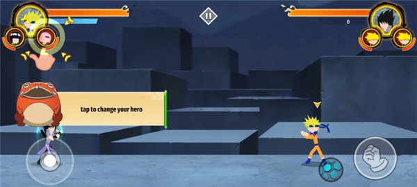 火柴人忍者3v3竞技场最新版(Stickman Ninja 3v3)