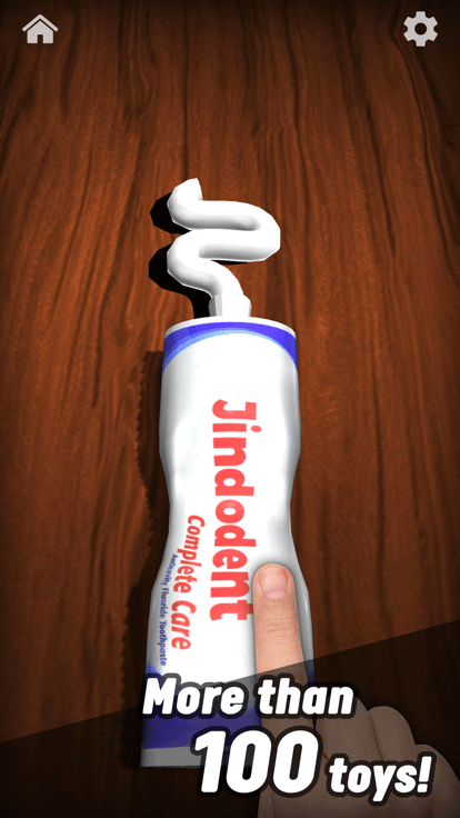 挤牙膏解压小游戏