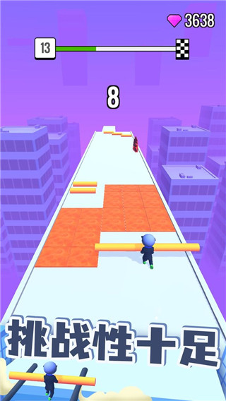 屋顶棍棍侠最新版(Roof Rails)