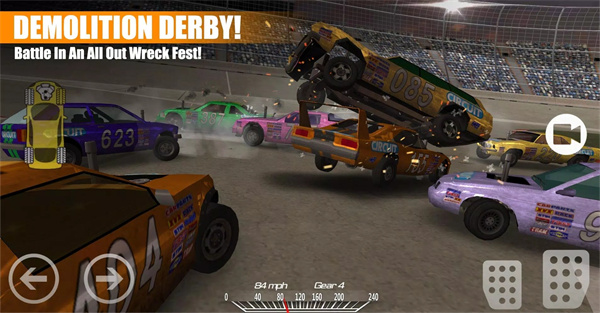 冲撞赛车2最新版(Demolition Derby 2)