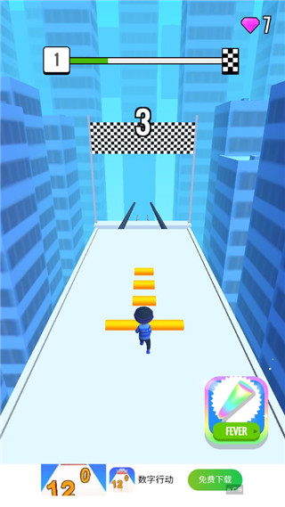 屋顶棍棍侠最新版(Roof Rails)