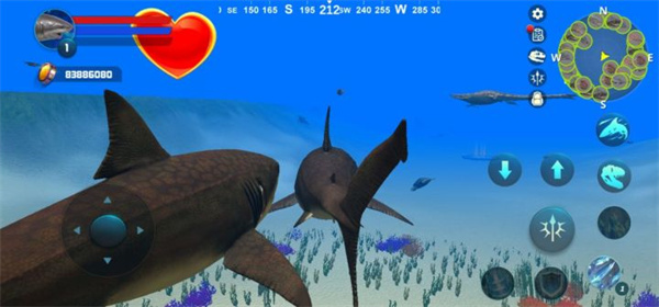 巨齿鲨模拟器最新版(Megalodon Simulator)