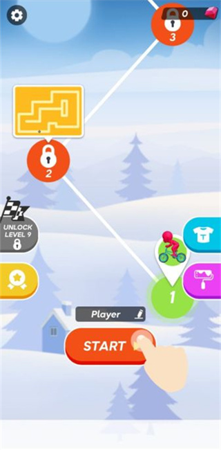 BMX自行车竞赛游戏