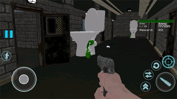 马桶人射击最新版