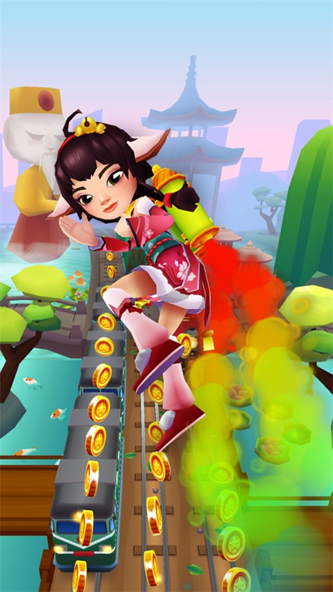 地铁跑酷杭州版