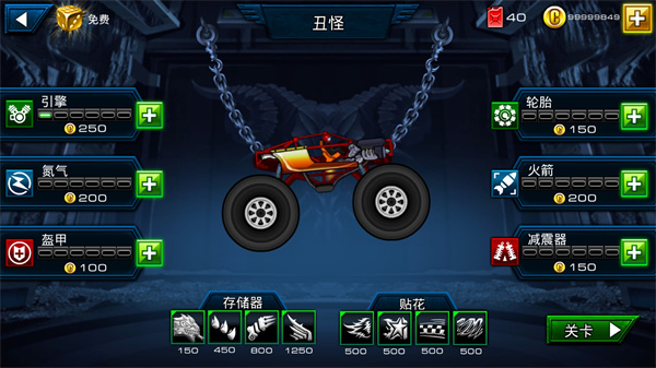 疯狂卡车挑战赛最新版(MadTruck)