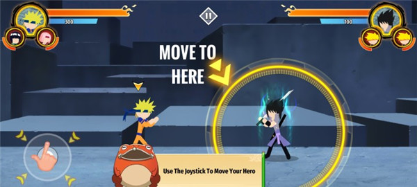 火柴人忍者3v3竞技场最新版(Stickman Ninja 3v3)