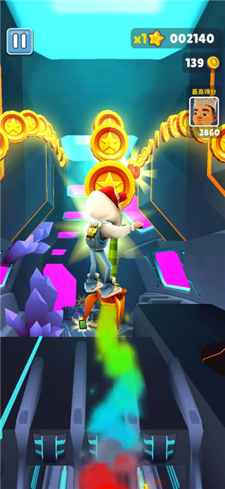 地铁跑酷空间站官方最新版