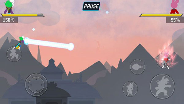 火柴人悟空格斗无限金币钻石版