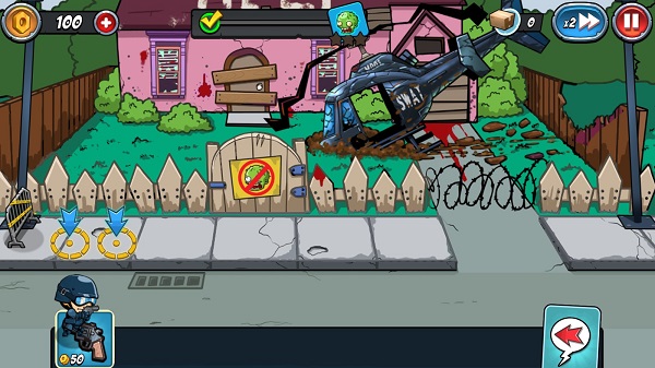 警察大战僵尸2破解版