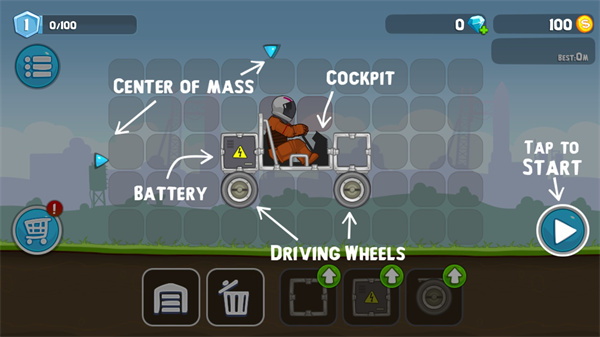 太空全地形车冒险(RoverCraft)最新版