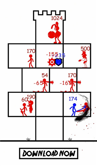 火柴人英雄塔防游戏官方正版