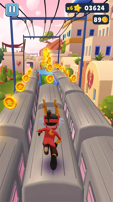 地铁跑酷内置作弊菜单2024中文版(Subway Surf)