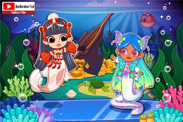 啵啵世界美人鱼官方正版