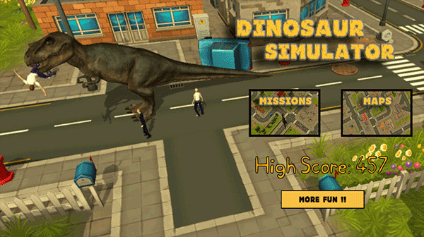 霸王龙模拟器手游(Dinosaur Simulator)