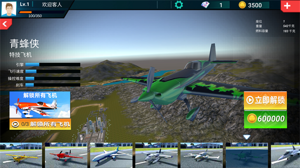 高空飞行模拟游戏