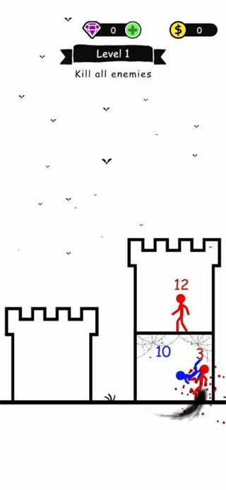 火柴人英雄塔防游戏官方正版